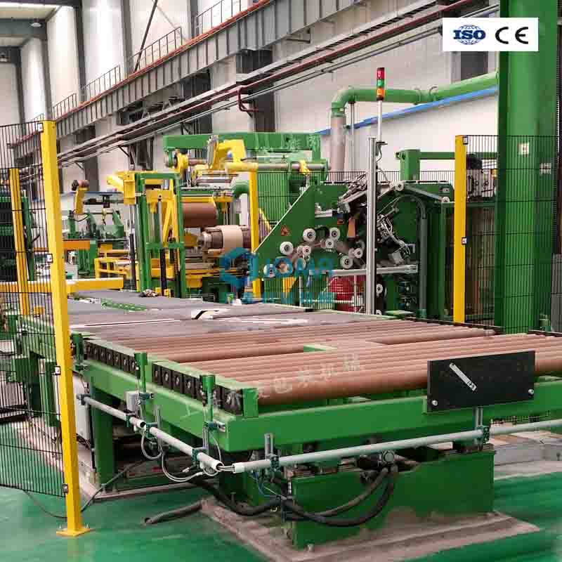 鋼帶銅帶全自動(dòng)臥式包裝線